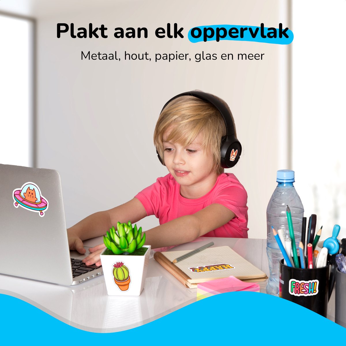 36 Glossy Vinyl Stickervellen A4